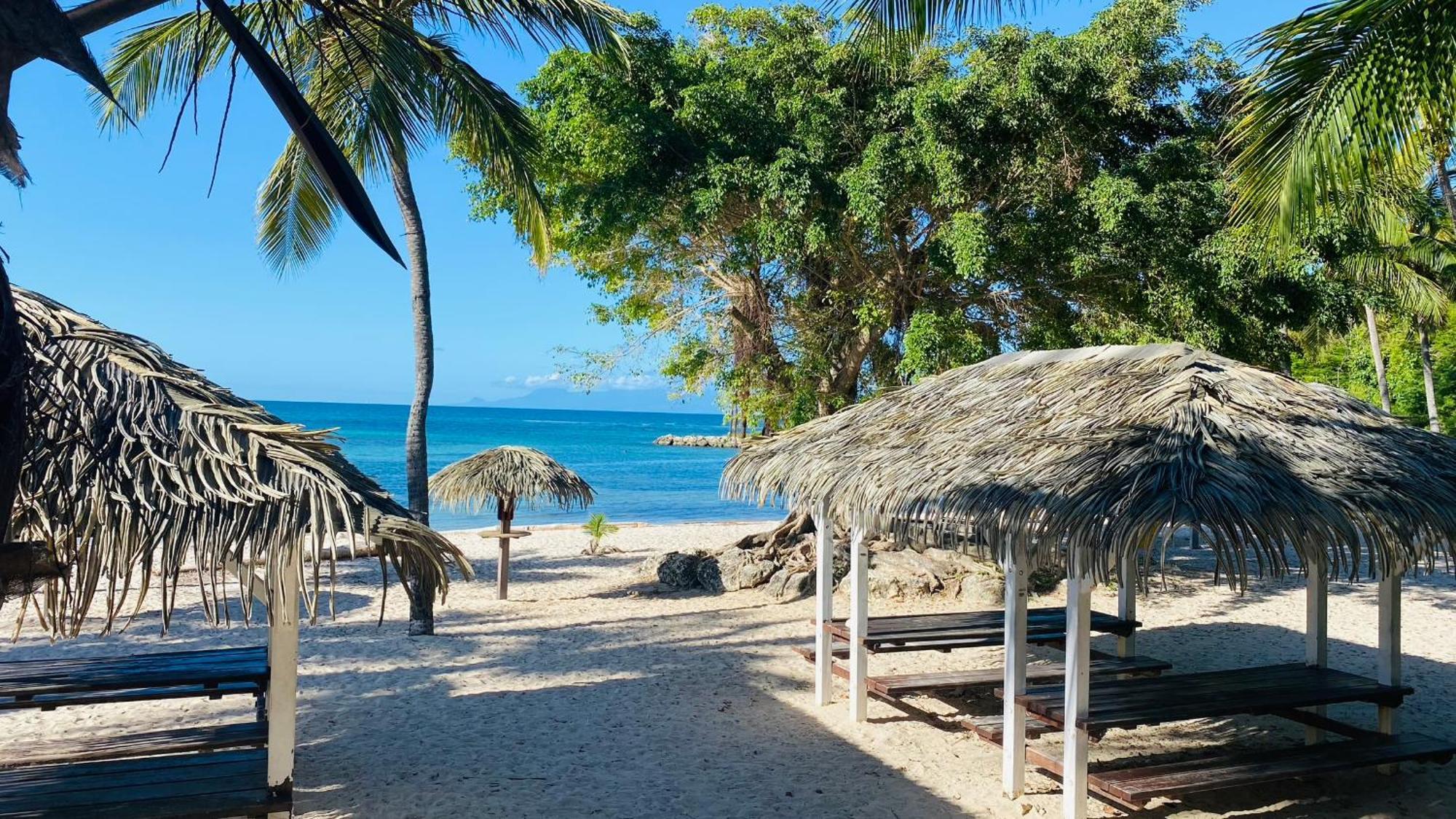 Brin D'Ile Anse Des Rochers Vue Mer A 50 M De La Plage Et Piscine سانت فرانسوا المظهر الخارجي الصورة